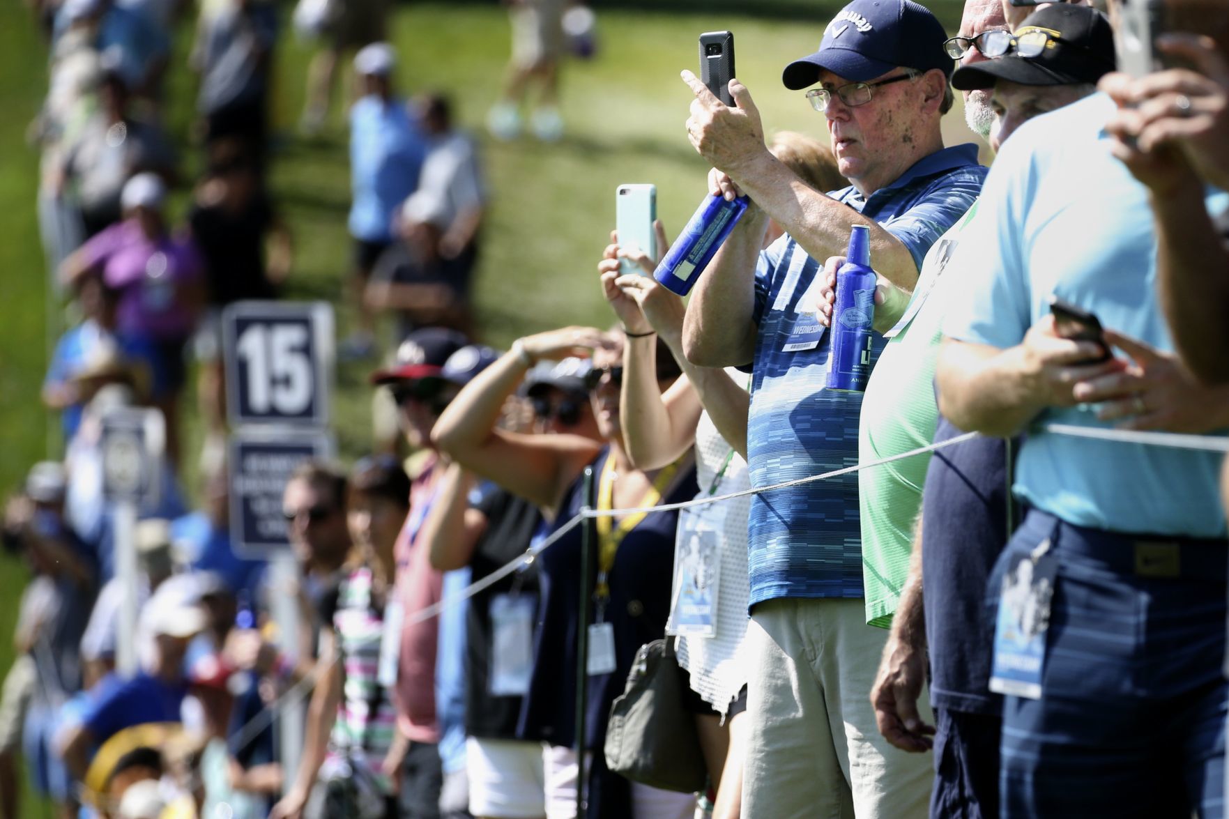 Fans at the 100th PGA Championship